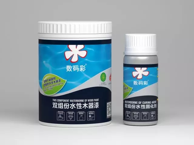 數(shù)碼彩雙組份水性木器漆，讓家具表面一抹即凈