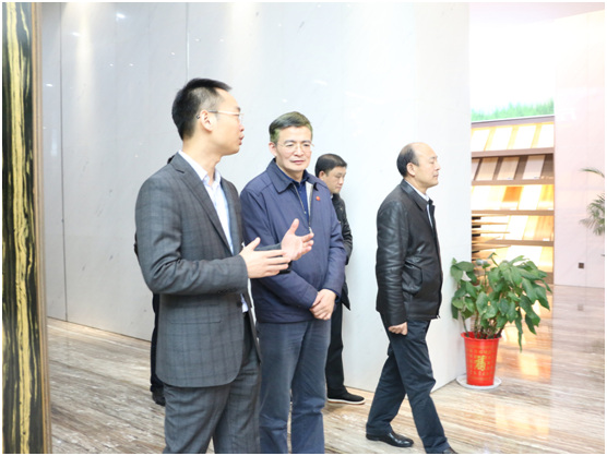 歡迎多位市領導蒞臨旺德府總部考察調研
