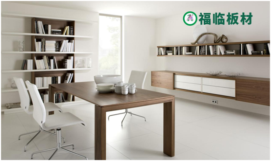 福臨板材定制格調(diào)書柜，滋養(yǎng)“書香女人”很有妙招