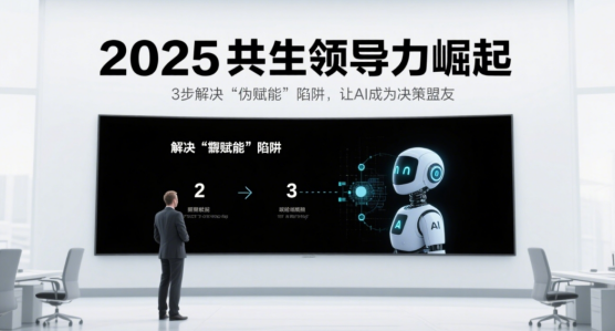 2025共生領(lǐng)導(dǎo)力崛起：3步解決“偽賦能”陷阱，讓AI成為決策盟友