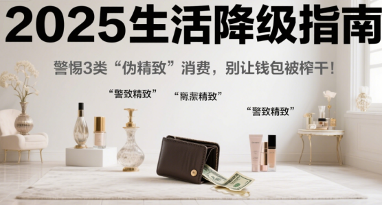 2025生活降級(jí)指南：警惕3類“偽精致”消費(fèi)，別讓錢包被榨干!