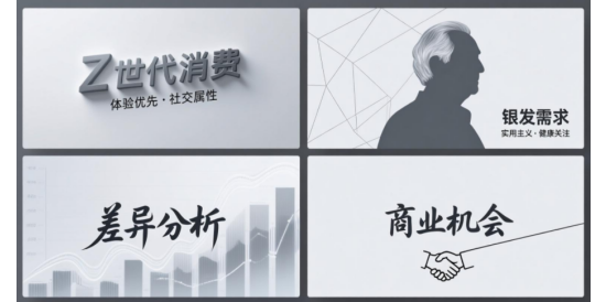 跨代際生活洞察：Z世代與銀發(fā)族的消費(fèi)習(xí)慣差異及商業(yè)機(jī)會(huì)分析