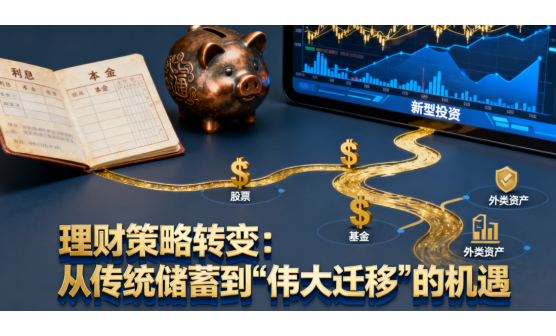 理財(cái)策略轉(zhuǎn)變：從傳統(tǒng)儲(chǔ)蓄到“偉大遷移”的機(jī)遇
