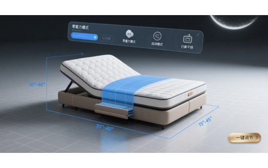 智能調(diào)節(jié)床墊，開(kāi)啟舒適睡眠新高度