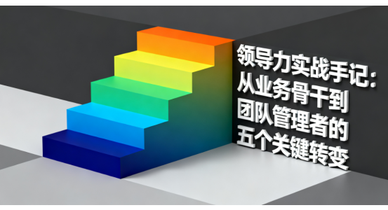 領導力實戰(zhàn)手記：從業(yè)務骨干到團隊管理者的五個關鍵轉變