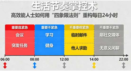 生活節(jié)奏掌控術(shù)：高效能人士如何用